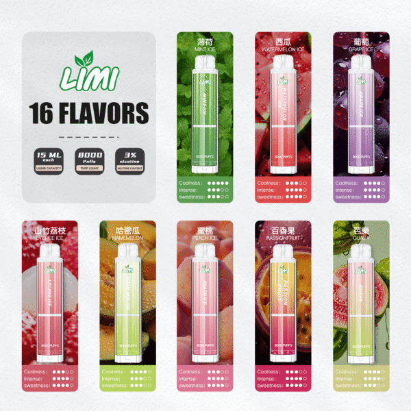 LIMI 辣妹拋棄式8000口